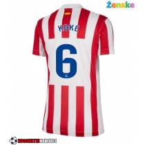 Ženske Nogometnih dresov Atletico Madrid Koke #6 Domači 2025-26 Kratki rokavi